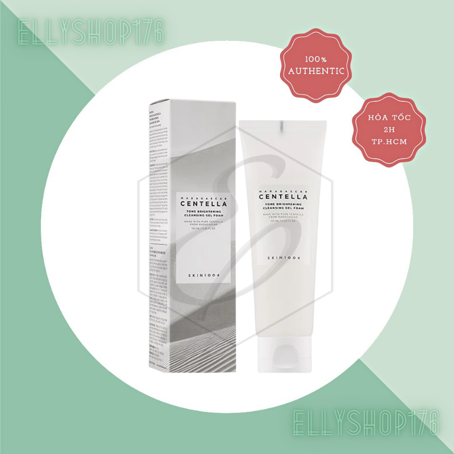 Skin1004 Sữa rửa mặt Madagascar Centella Tone Brightening Cleansing Gel Foam 125ml